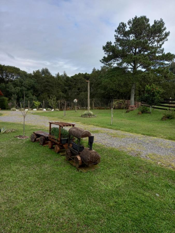 Sitio Cabanas Da Lu Canela Kültér fotó