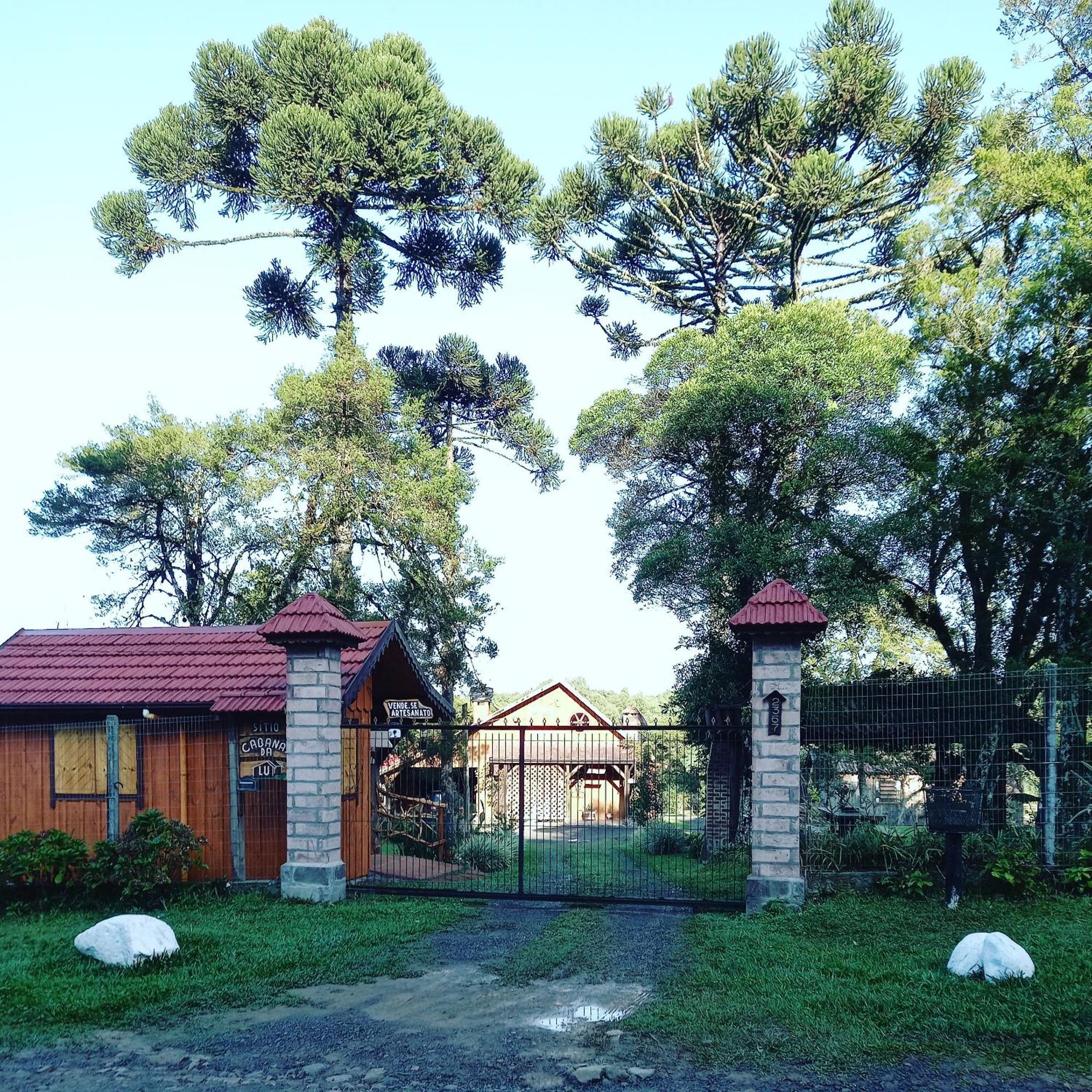 Sitio Cabanas Da Lu Canela Kültér fotó